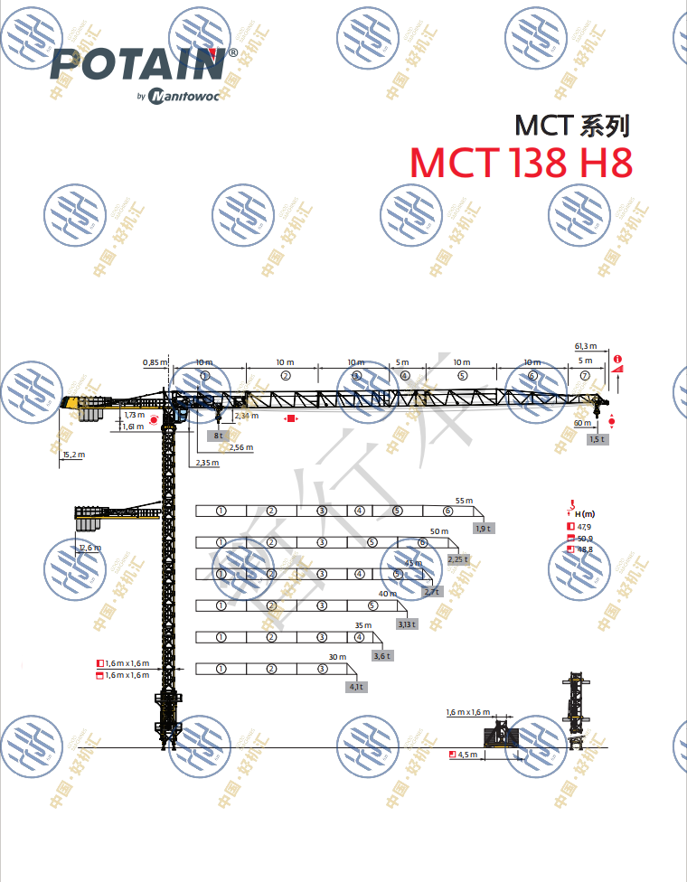 Potain MCT138